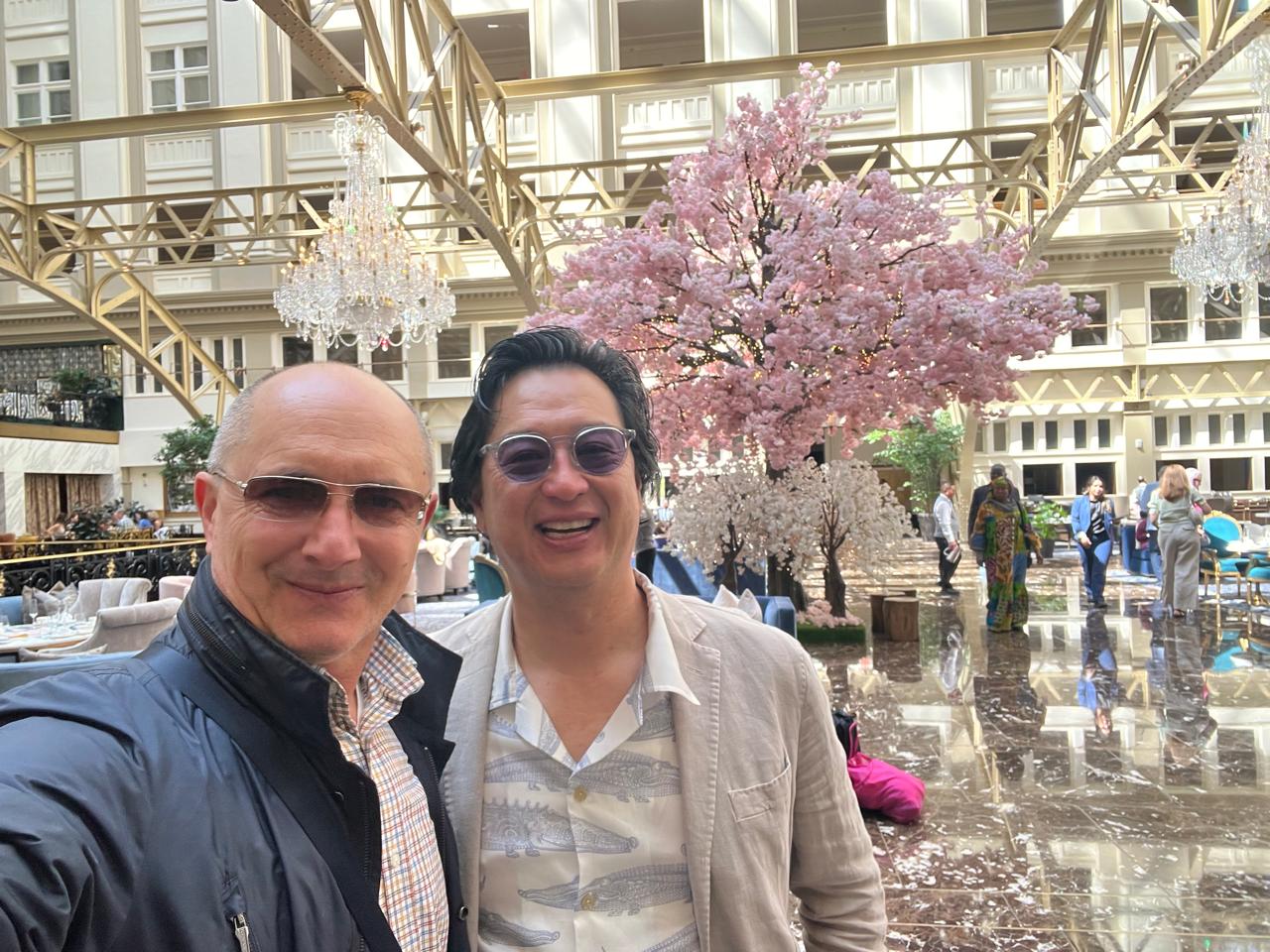 Dr Koturović i profesor Sheng Lim